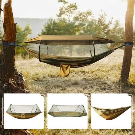Heavy-Duty Hammock with Straps